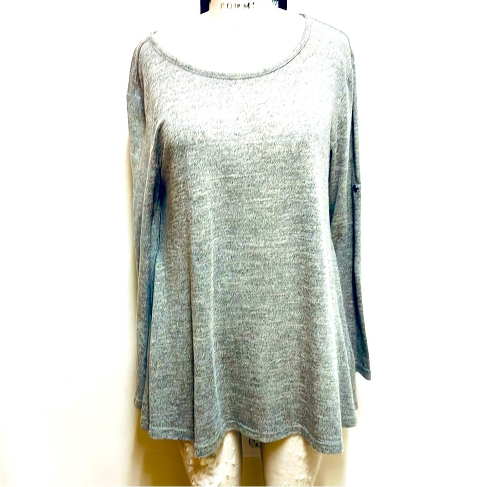 Simply Noelle Grey Cotton Top Small T98